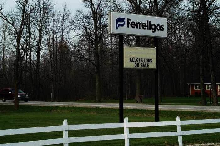 Starlite Drive-In Theatre - April 2003 Now A Gas Company
